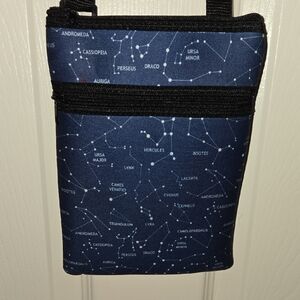 Constellation Navy Crossbody Bag